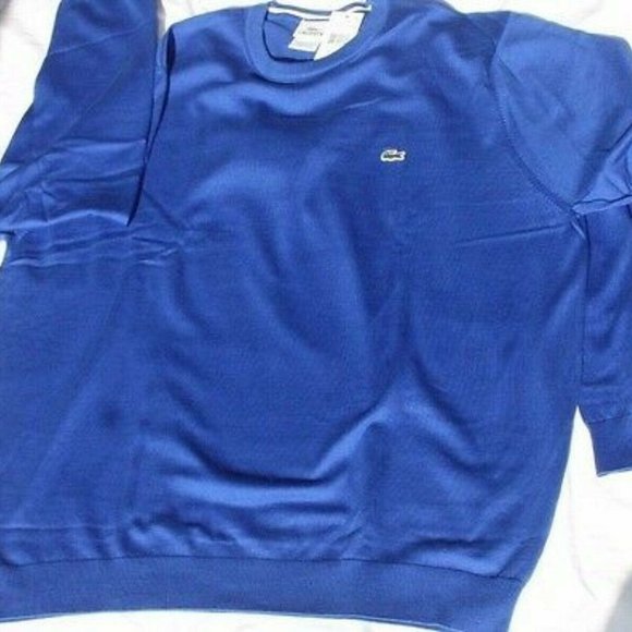 🐊LACOSTE SWEATER, Crewneck, Corvette w/Flour_NWT - Picture 2 of 4